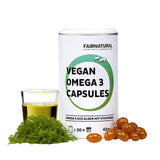 Vegan Omega 3 capsules from algae