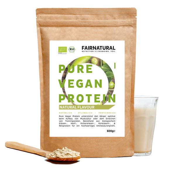Organic Vegan Protein Powder Neutral without Soy