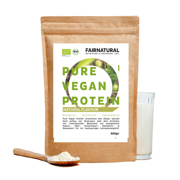 Organic Vegan Protein Powder Neutral without Soy
