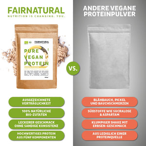 
                  
                    Lade das Bild in den Galerie-Viewer, Bio Veganes Proteinpulver Banane ohne Soja
                  
                