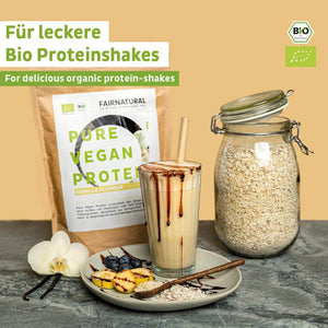 
                  
                    Lade das Bild in den Galerie-Viewer, Bio Veganes Proteinpulver 3er Bundle (Vanille, Schoko, Banane)
                  
                