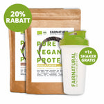 Rabattierte Probieraktion: Veganes Bio Proteinpulver 2er-Bundle mit 20% Rabatt