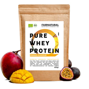 
                  
                    Lade das Bild in den Galerie-Viewer, Bio Whey Protein Pulver Mango
                  
                