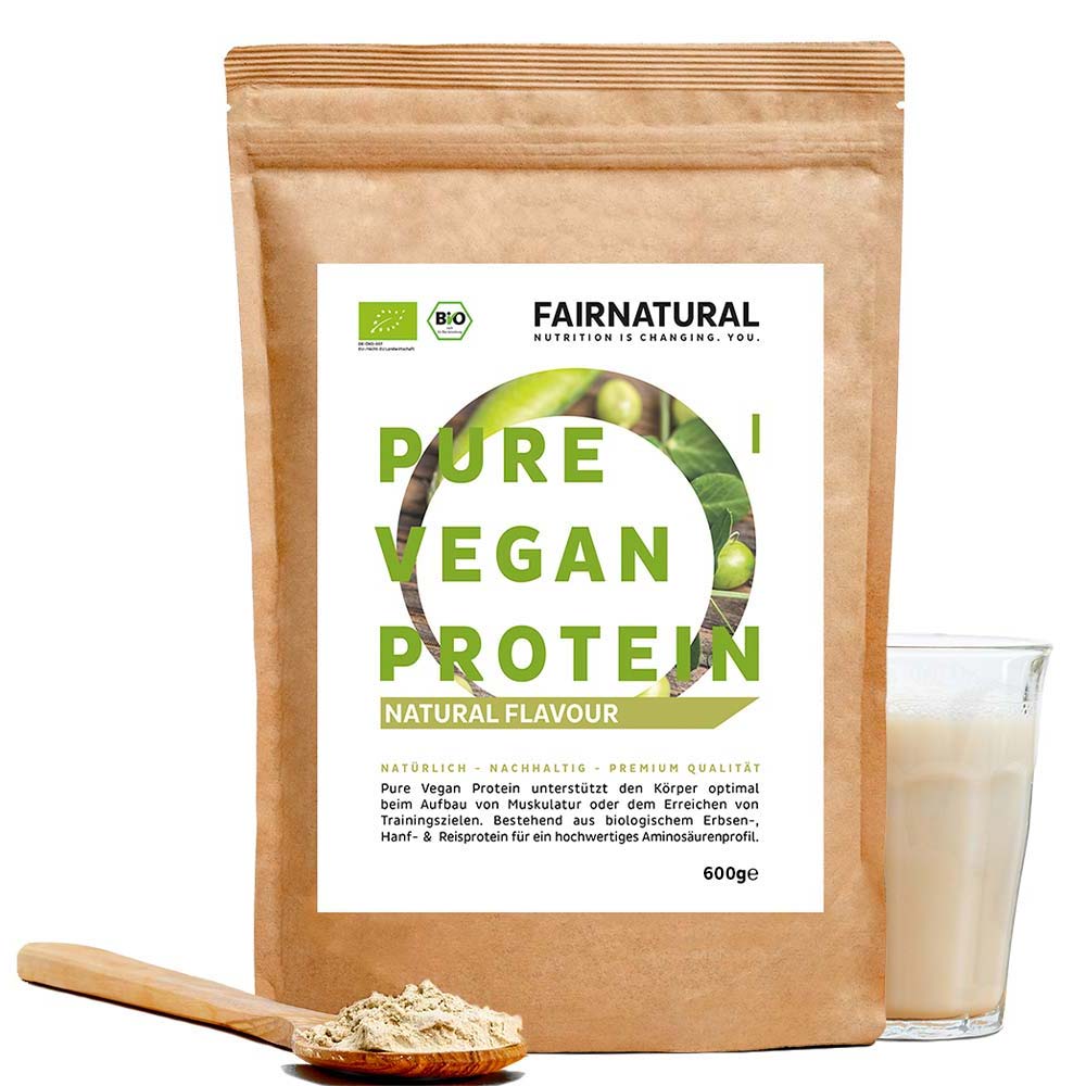 Bio Veganes Proteinpulver Neutral ohne Soja