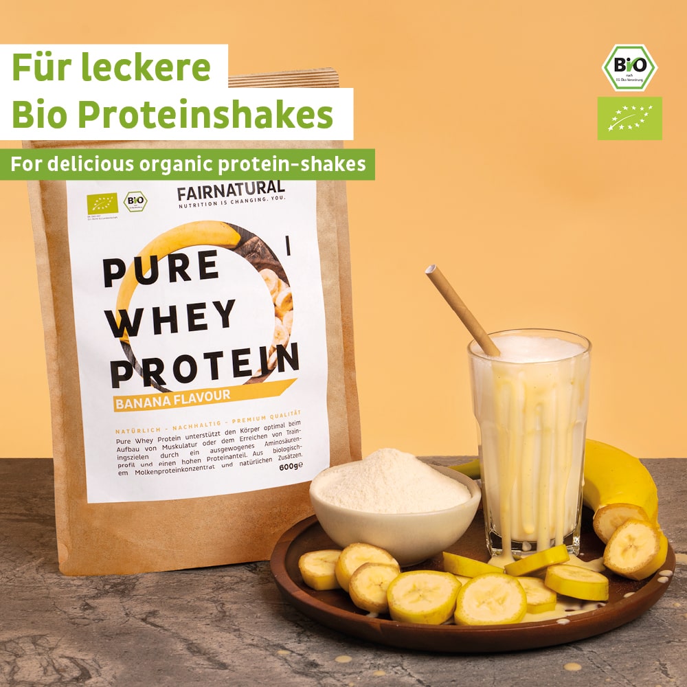 Bio Whey Bio Whey Protein Pulver | Aus Milch von Weidekühen – Fairnatural®