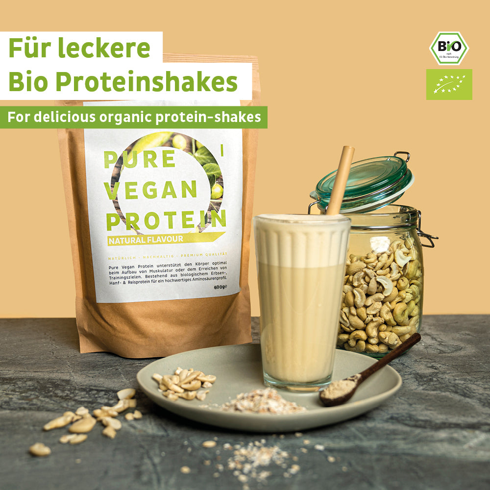 Bio Veganes Proteinpulver Neutral ohne Soja