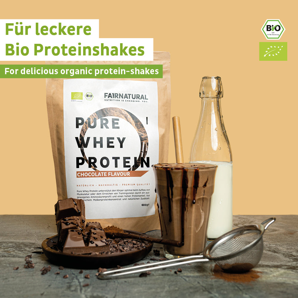 Bio Whey Bio Whey Protein Pulver | Aus Milch von Weidekühen – Fairnatural®