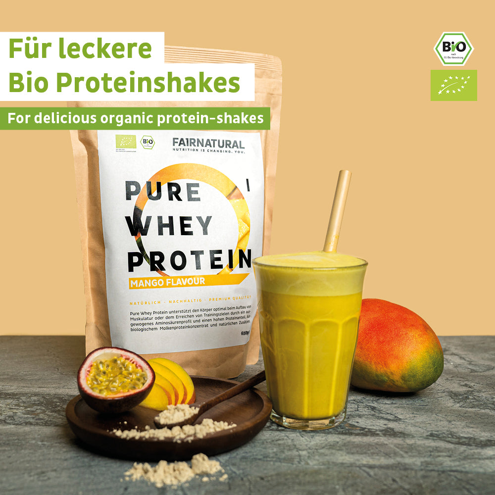 Bio Whey Bio Whey Protein Pulver | Aus Milch von Weidekühen – Fairnatural®